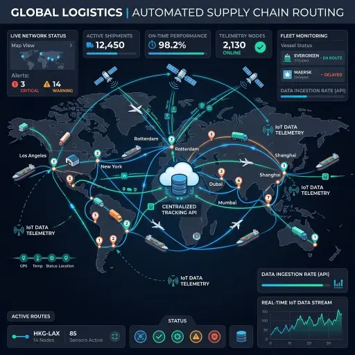 Logistics 4.0: Why Real-Time Visibility is the Only Metric that Matters