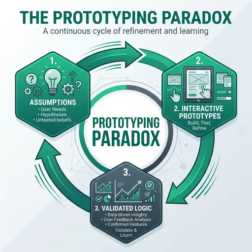The Prototyping Paradox: Moving Beyond Static Screens to Interactive Proofs